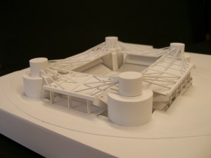 estudo estrutural para um estádio