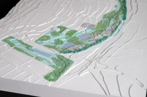 maquete de urbanismo